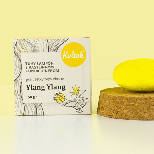 Kvitok Tuhý šampon s kondicionérem Ylang Ylang 50 g