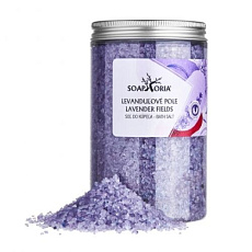 SOAPHORIA Sůl do koupele Levandulové pole 450 g SOAPHORIA Sůl do koupele Levandulové pole 450 g