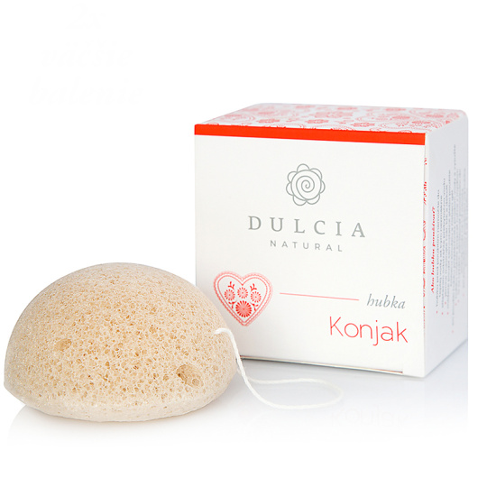 DULCIA NATURAL Konjak houbička 1 ks