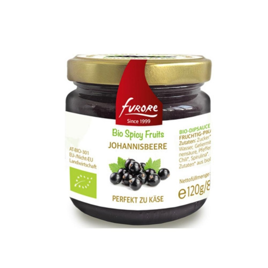 FURORE BIO Spicy Fruits Černý rybíz 120 g