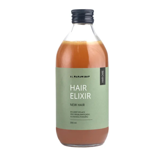 ALMARA SOAP Bylinná vlasová kúra New Hair Elixir 300 ml
