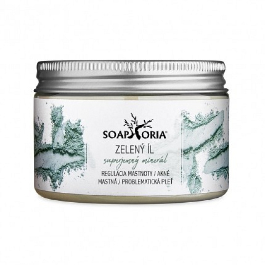 SOAPHORIA Francouzský zelený jíl 150 ml expirace 16.12.2026 SOAPHORIA Francouzský zelený jíl 150 ml expirace 16.12.2026