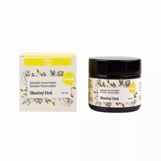 Kvitok Šlehaný tělový krém Slunečný den 60 ml
