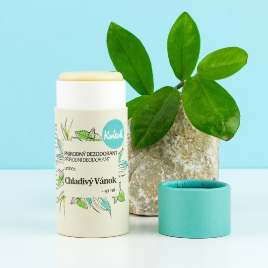 Kvitok Tuhý deodorant Chladivý vánek 42 ml
