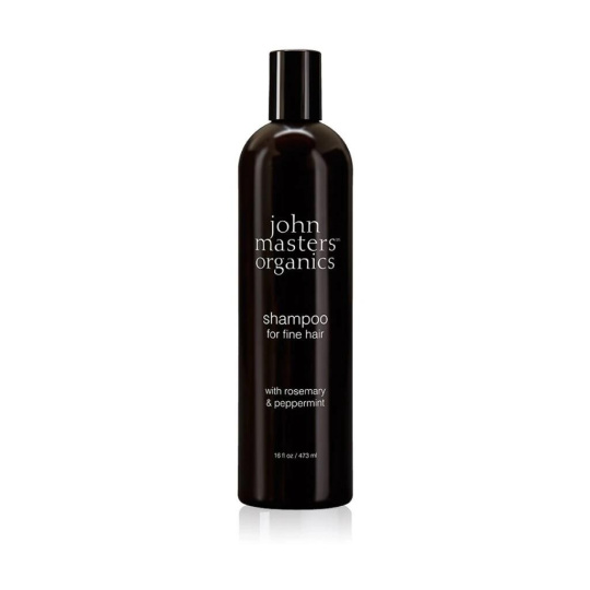 John Masters Organics Šapon pro jemné vlasy s rozmarýnem a mátou 236 ml