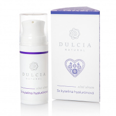 DULCIA NATURAL Oční sérum 3x kyselina hyaluronová 15 ml