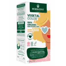Herbatint Vegetal Colour Bio rostlinná barva na vlasy Honey Blond Power 50 g