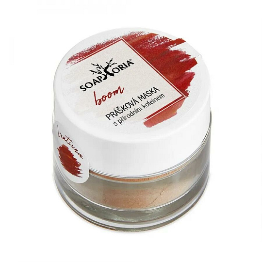 Soaphoria 321 BOOM čistící prášková maska a čistič 50 ml expirace 19.11.2026 Soaphoria 321 BOOM čistící prášková maska a čistič 50 ml expirace 19.11.2026