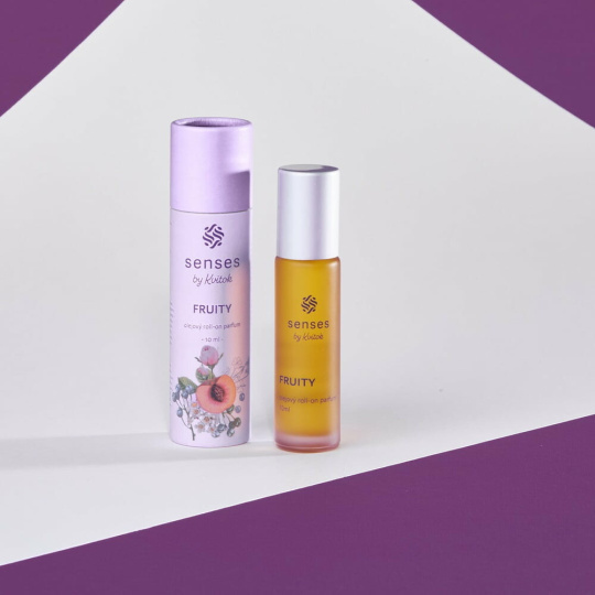Kvitok Roll-on olejový parfém Senses FRUITY 10 ml