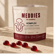 Yage Meddies komplex extrakt z funkčních hub Mozek - vitalita - odolnost 60 ks