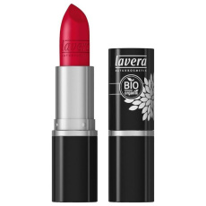 LAVERA natural lipstick glossy 49 fiery red expiry 2/23