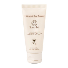 Suntribe Vzoreček Přírodní minerální denní krém SPF 20 bílá 3 ml
