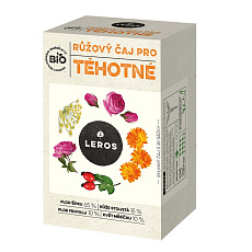 Leros Bio Růžový čaj pro těhotné 20 ks Leros Bio Růžový čaj pro těhotné 20 ks