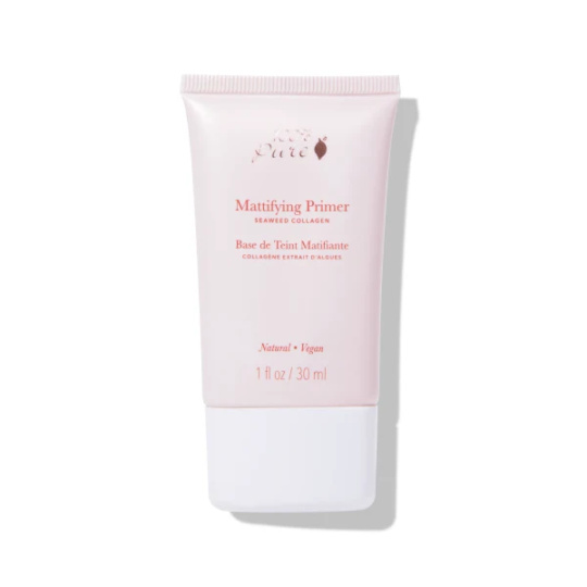 100% Pure Matující báze pod make-up s vitamíny, antioxidanty a kolagenem z mořských řas 30 ml
