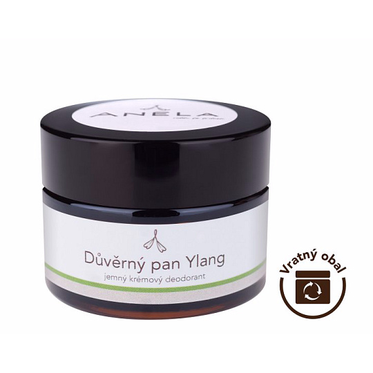Anela Důvěrný pan Ylang jemný krémový deodorant 50 ml expirace 7/26