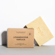 MYLO Gentle exfoliating soap LEVANDULA VANILLA