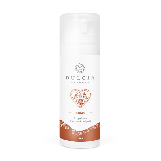 DULCIA NATURAL Balzám po opalování s mrkvovým olejem 150 ml