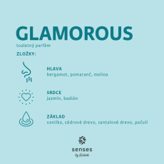 Kvitok Senses Toaletní parfém Glamorous 30 ml