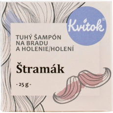 Kvitok Tuhý šampon na vousy a holení Štramák 25 g Kvitok Tuhý šampon na vousy a holení Štramák 25 g