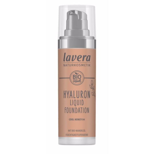 LAVERA lehký tekutý make-up s kyselinou hyaluronovou 04 cool honey 30 ml po datu expirace 8/23