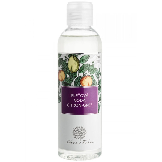 NOBILIS TILIA Pleťová voda Citron grep 200 ml expirace 12.1.2024