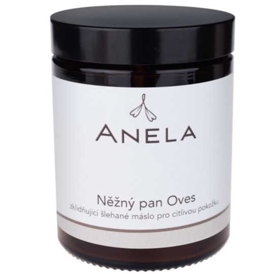 ANELA Zklidňující šlehané máslo pro citlivou pokožku Něžný pan Oves 50 ml
