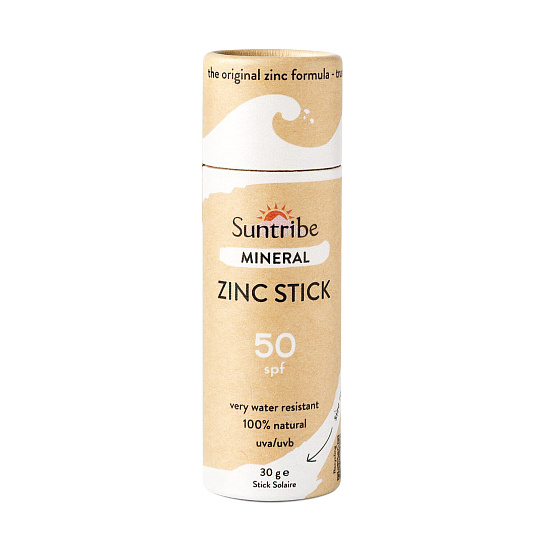 Suntribe Opalovací tyčinka se zinkem SPF 50 bílá 30 g
