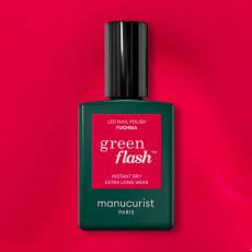 Manucurist Green Flash LED Gel lak Fuchsia 15 ml