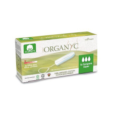 ORGANYC Tampony Super BIO bavlna 16 ks ORGANYC Tampony Super BIO bavlna 16 ks
