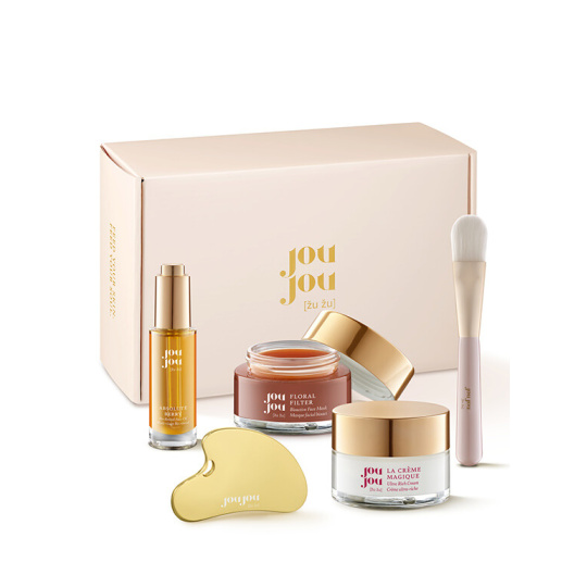 JouJou Botanicals Sada Radiant Glow Ritual Set 5 ks