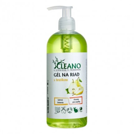 Cleano Gel na nádobí Hruška 400 ml