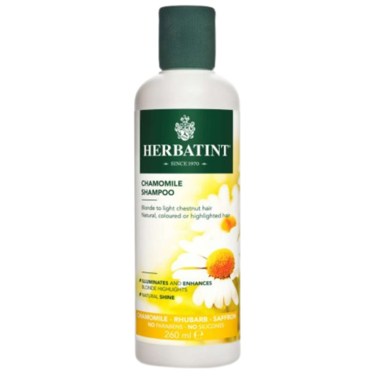 Herbatint Bio heřmánkový šampon na barvené vlasy 260 ml