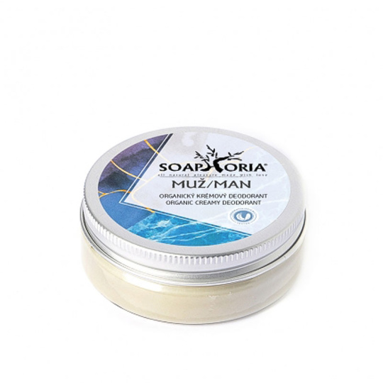 Soaphoria Organický krémový deodorant Muž 50 ml