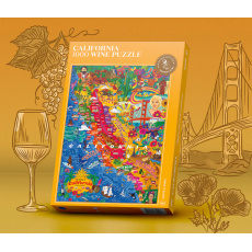 Water & Wines puzzle California 100 dílků
