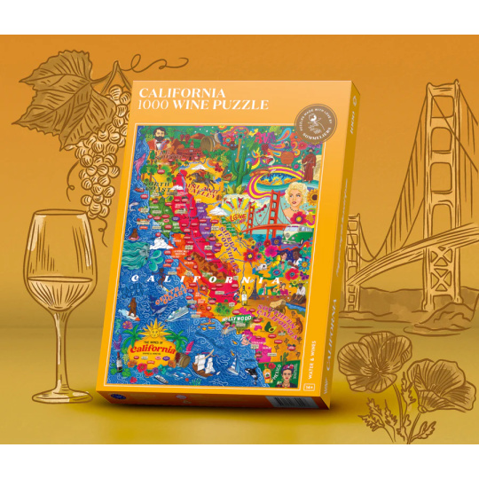Water & Wines puzzle California