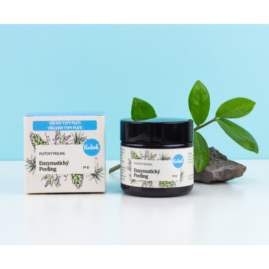Kvitok Enzymatický peeling pro všechny typy pleti 30 ml