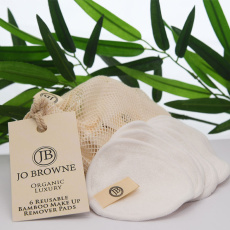 JO BROWNE Organic bamboo reusable make-up remover tampons