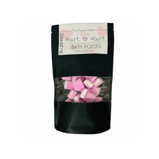 BLOOMBEE Koupelové kamínky Srdce k srdci XXL 200 g BLOOMBEE Koupelové kamínky Srdce k srdci XXL 200 g