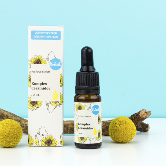 Kvitok Pleťové sérum Komplex ceramidů 10 ml po datu expirace 4/25