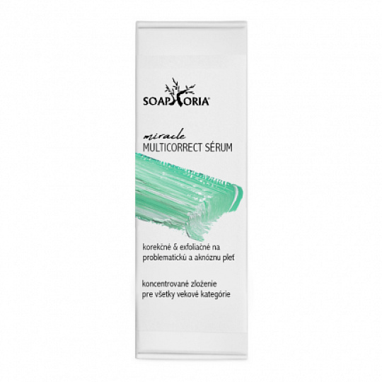 Soaphoria Miracle Multicorrect korekční exfoliační sérum pro problematickou a aknózní pleť 30 ml expirace 30.5.2026
