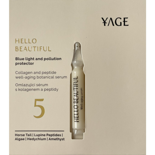 Yage č. 5 Liftingové sérum s kolagenem a peptidy Hello Beautiful vzoreček 1 ml