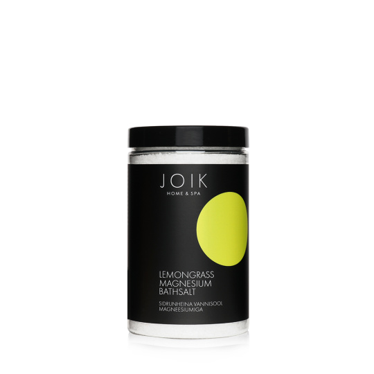 JOIK HOME & SPA Relaxační koupelová sůl s esenciálním olejem z citronové trávy a hořčíkem