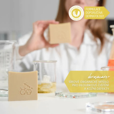 Soaphoria Dermacare Sírové organické mýdlo pro hloubkové čištění a kožní defekty 150 g