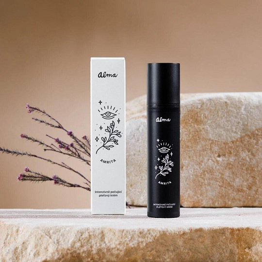 Alma Intenzivně pečující pleťový krém se slaměnkou a extraktem z narcisu Amrita 50 ml Alma Intenzivně pečující pleťový krém se slaměnkou a extraktem z narcisu Amrita 50 ml