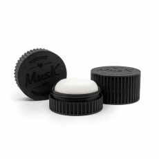 Musk Přenosná dóza na tuhý šampon černá 40 g