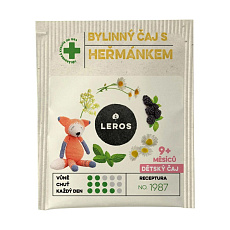 Leros Dětský bylinný čaj s heřmánkem 20 sáčků Leros Dětský bylinný čaj s heřmánkem 20 sáčků