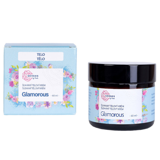 KVITOK Šlehaný tělový krém Senses GLAMOROUS 60 ml