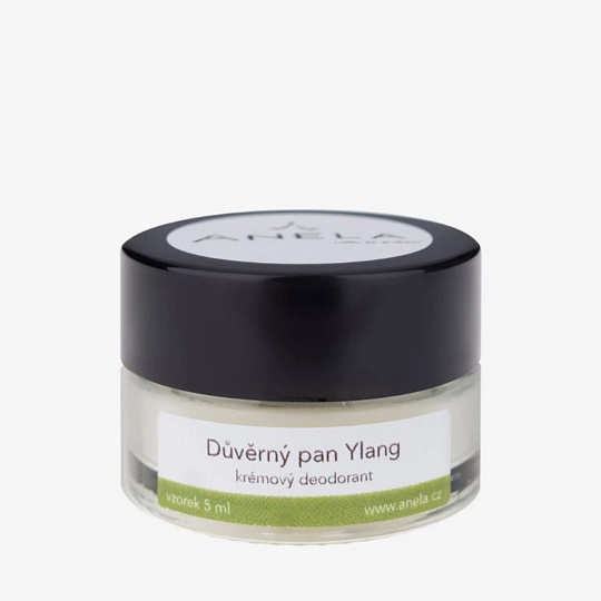 Anela Důvěrný pan Ylang jemný krémový deodorant 5 ml Anela Důvěrný pan Ylang jemný krémový deodorant 5 ml