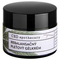 CBD apothecary Vyrovnávající pleťový gelkrém 300 mg CBD 50 ml