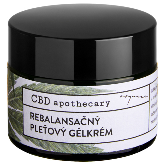 CBD apothecary Vyrovnávající pleťový gelkrém 300 mg CBD 50 ml